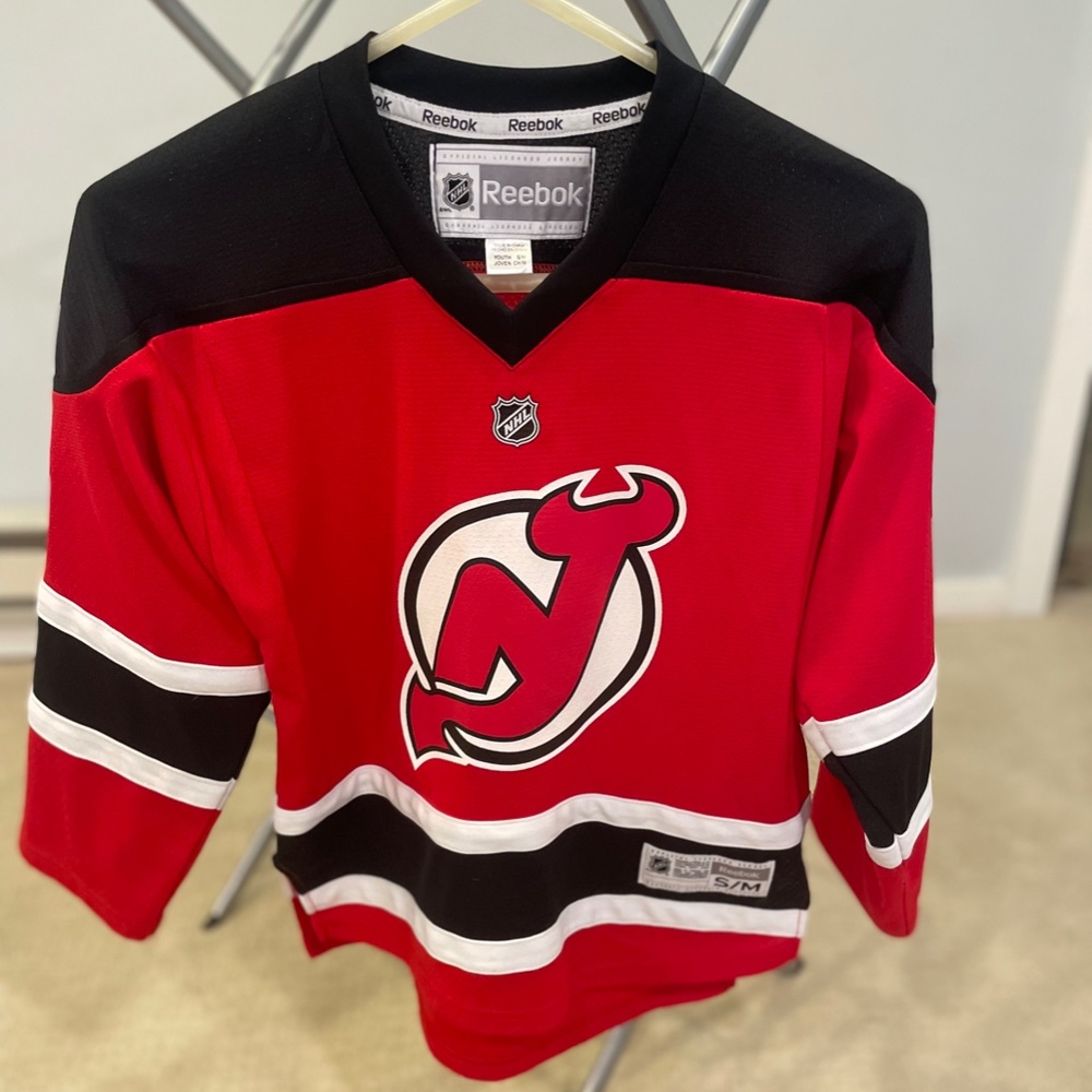 Reebok Youth Small/Medium NJ Devils Jersey